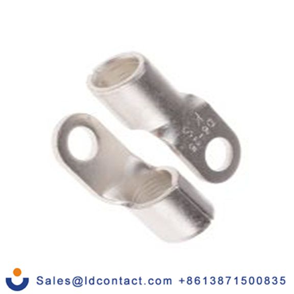 RS PRO,809-2303,非绝缘 铜 环形端子, Φ6.5 mm内环 4 AWG, 6.5 mm螺栓, 灰色 4 AWG, -40 °C至150 °C DRNB系列