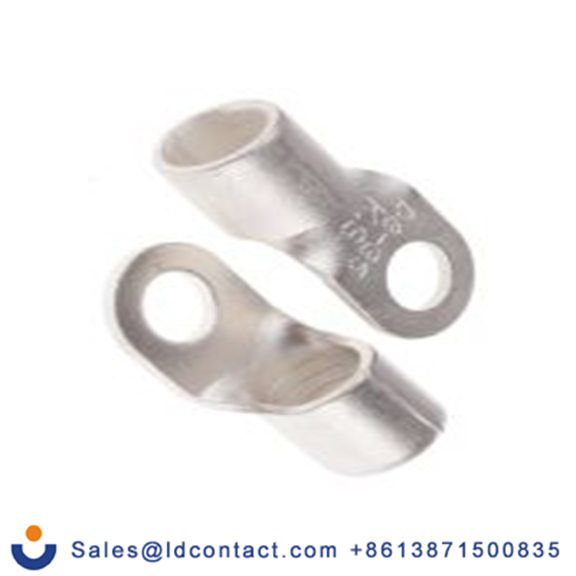 RS PRO,809-2322,非绝缘 铜 环形端子, Φ8.4 mm内环 2 AWG, 8.4 mm螺栓, 灰色 2 AWG, -40 °C至150 °C DRNB系列