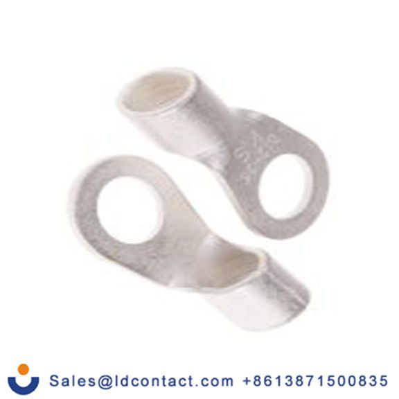 RS PRO,809-2329,非绝缘 铜 环形端子, Φ13 mm内环 2 AWG, 13 mm螺栓, 灰色 2 AWG, -40 °C至150 °C DRNB系列