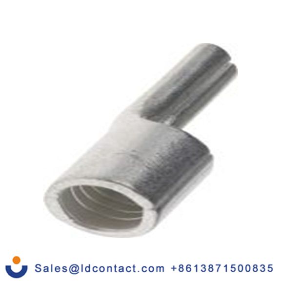 RS PRO,809-2366,针型接线端子, 非绝缘端子镀锡, 针Φ5.5 mmx16 mm长, 银色, 6 AWG, 线最大规格6 AWG