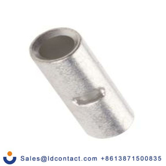 RS PRO,809-2388,接头连接器, 对接, 银色, Φ5.4 mm, 非绝缘, 20 mm总长, 镀锡触点, BNT5系列 10 AWG