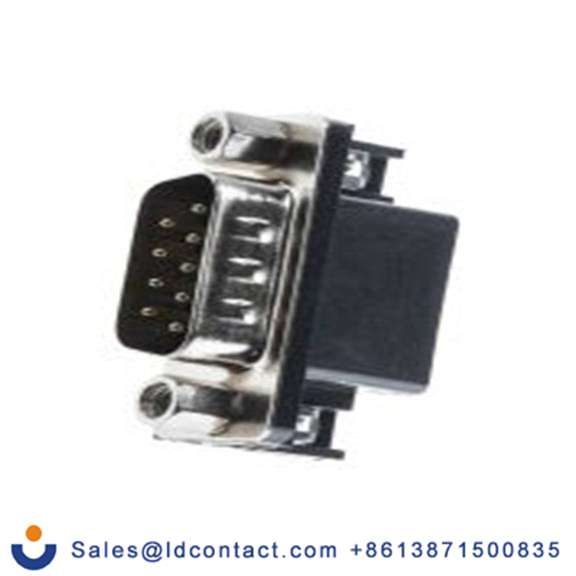 RS PRO,811-7115,9针 D-SUB 直角 2.77 mm间距, 通孔安装 D-sub 连接器, 250 V 公 107系列 4 至 40 UNC 螺钉锁