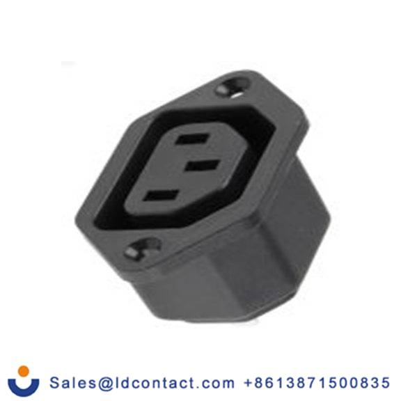 RS PRO,811-7193,C13, 直向 IEC 连接器, 面板安装, 250 V 母插 15A, EMO系列