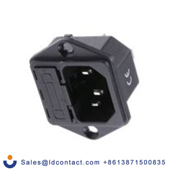 RS PRO,811-7213,C14, 直向 IEC 连接器, 面板安装, 250 V 公, 1个 10A 5 x 20 mm保险丝, EMI系列