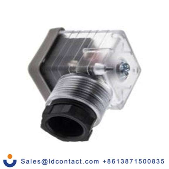 RS PRO,811-8171,带灯电磁阀插头, DIN 43650 A型, 母座, 3P+E, 12 V 直流, 10A, PG11格兰头, 透明