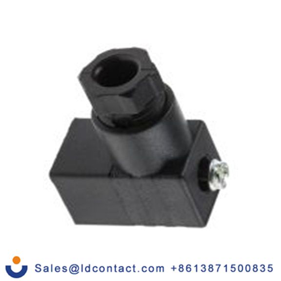 RS PRO,811-8213,电磁阀插头, DIN 43650 C型, 母座, 2P+E, 250 V 交流, 6A, PG7格兰头, IP65, 黑色