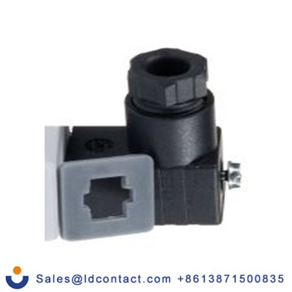 RS PRO,811-8222,电磁阀插头, DIN 43650 C型, 母座, 3P+E, 250 V 交流, 6A, PG7格兰头, IP65, 黑色