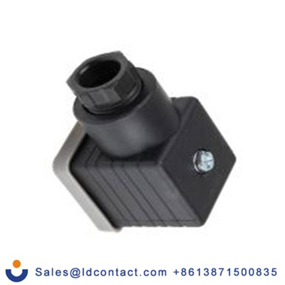 RS PRO,811-8253,电磁阀插头, DIN 43650 A型, 母座, 2P+E, 250 V 交流, 10A, PG9格兰头, IP65, 黑色