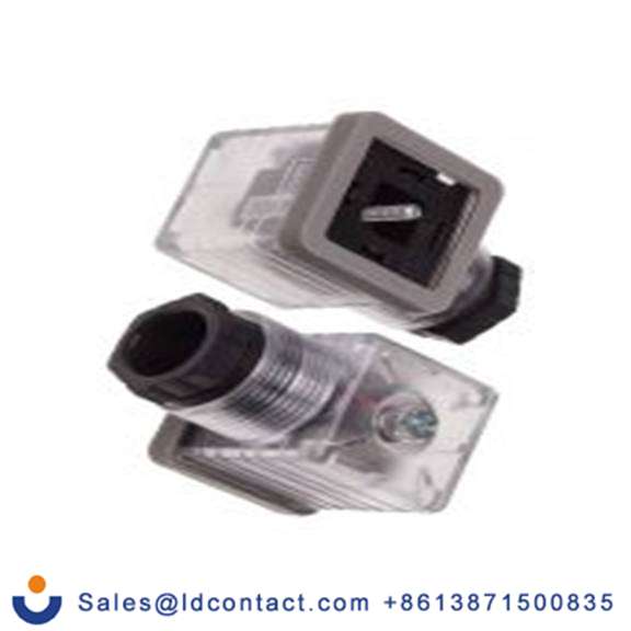 RS PRO,811-8308,带灯电磁阀插头, DIN 43650 A型, 母座, 2P+E, 250 V 直流, 10A, PG11格兰头, 透明