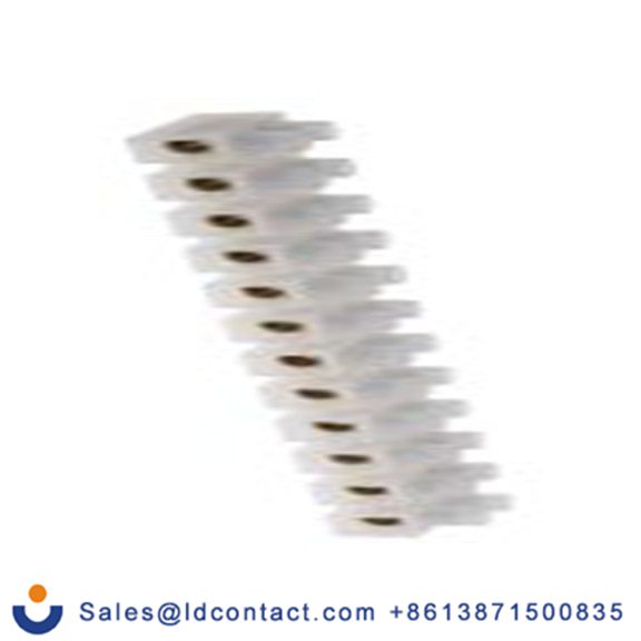 RS PRO,813-3127,非熔断型端子排, 12路, 400 V 57A, 线规8 AWG, 螺钉接线端子安装, 天然色 螺钉