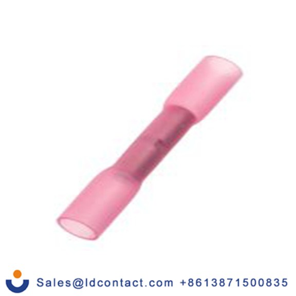 RS PRO,819-9870,接头连接器, 对接, 红色, Φ5.8 mm, 非绝缘, 36 mm总长, TM-HS-BU系列 16 AWG