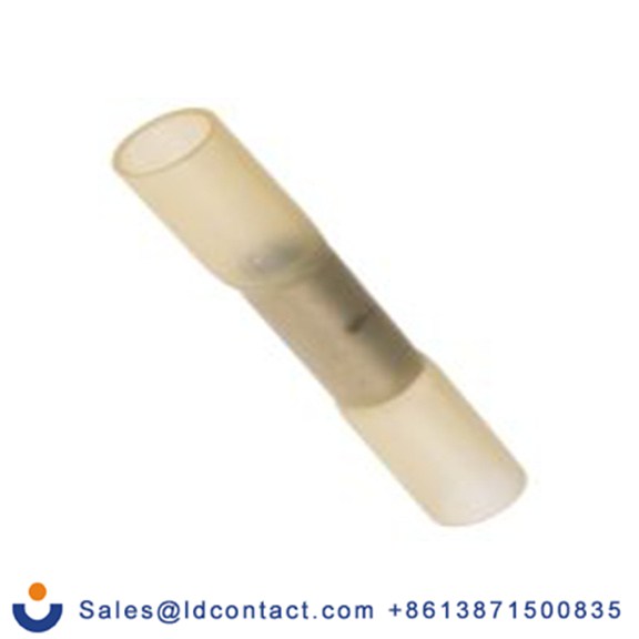 RS PRO,819-9883,接头连接器, 热收缩, 黄色, Φ8 mm, 非绝缘, 42 mm总长, TM系列 16 AWG