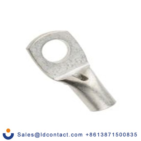 RS PRO,841-7598,非绝缘 铜 环形端子, Φ4 mm内环 12 AWG, 6 mm螺栓, 天然色 10 AWG, -30 °C至120 °C