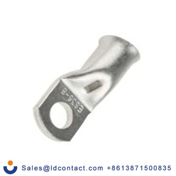 RS PRO,841-7636,非绝缘 铜 环形端子, Φ8.6 mm内环 2 AWG, 8 mm螺栓, 天然色 2 AWG, -30 °C至120 °C