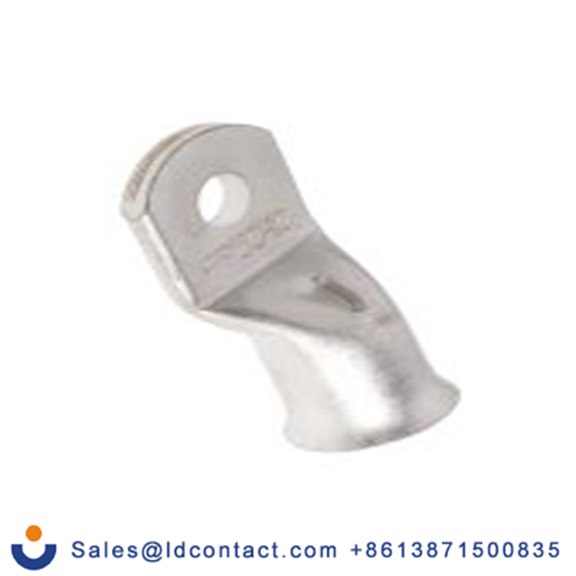 RS PRO,841-7667,非绝缘 铜 环形端子, Φ16.5 mm内环 14 AWG, 10 mm螺栓, 天然色 300MCM AWG, -30 °C至120 °C