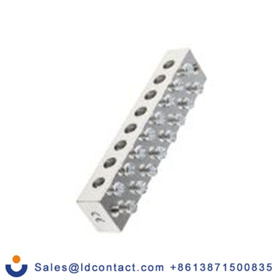 RS PRO,867-1007,8路 接地端子排, CE (BS EN 60998)型, 16 AWG线规, 86 mm长 螺钉, 18 mm宽 黄铜外壳