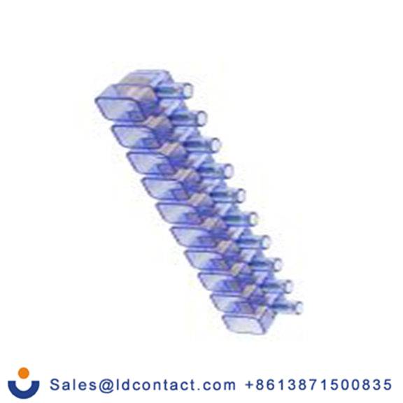 RS PRO,868-0758,非熔断型端子排, 10路, 450 V, 线规10 mm², 面板安装, 透明蓝色 螺钉, BM系列