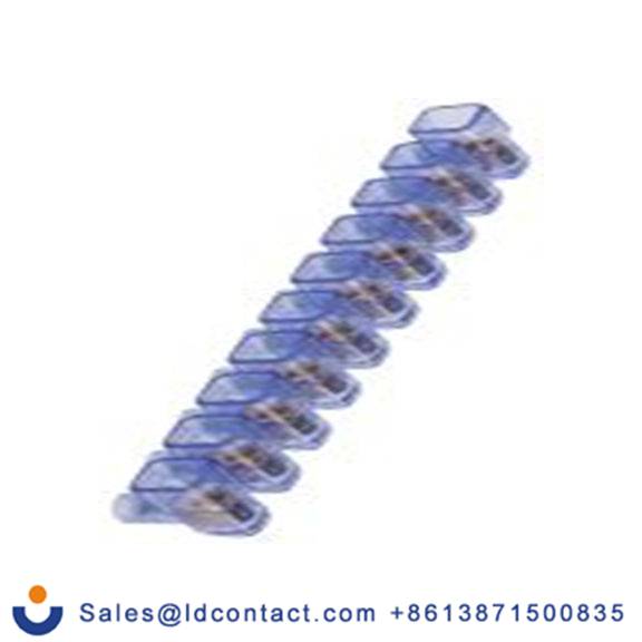 RS PRO,868-0768,非熔断型端子排, 10路, 450 V, 线规1.5 mm², 面板安装, 透明蓝色 螺钉, BM系列