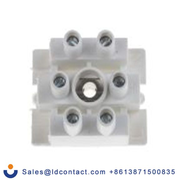 RS PRO,868-0777,非熔断型端子排, 3路, 400 V, 线规2.5 mm², 面板安装, 透明蓝色 螺钉