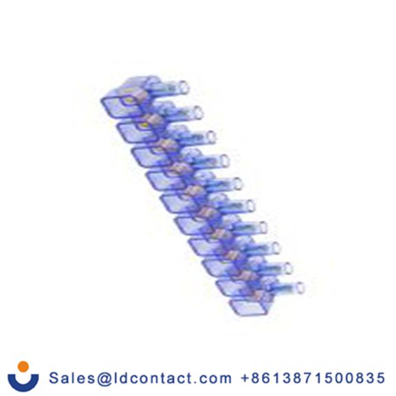 RS PRO,868-0783,非熔断型端子排, 10路, 450 V, 线规6 mm², 面板安装, 透明蓝色 螺钉