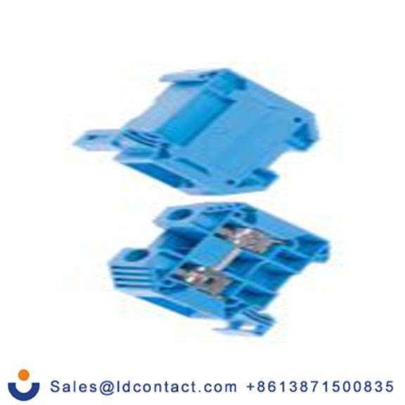 RS PRO,872-4697,1 馈通端子块, 1 kV, 蓝色, 17124.5系列 螺钉