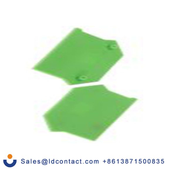 RS PRO,872-4729,SSL 系列 盖轮廓载体, 尼龙 66制, 绿色, 2001.1系列