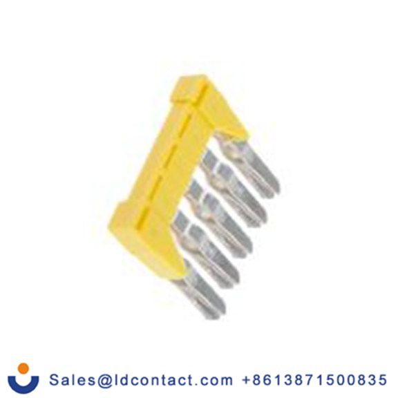 RS PRO,872-4741,SRK 系列、SRKD 系列、SSL 系列、SSLD 系列 5路插入式十字连接器, 青铜制, 黄色, 17204.8系列