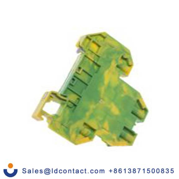 RS PRO,872-4791,2 接地端子排, 1000 V, 黄色, 绿色, 17182.2系列 螺钉