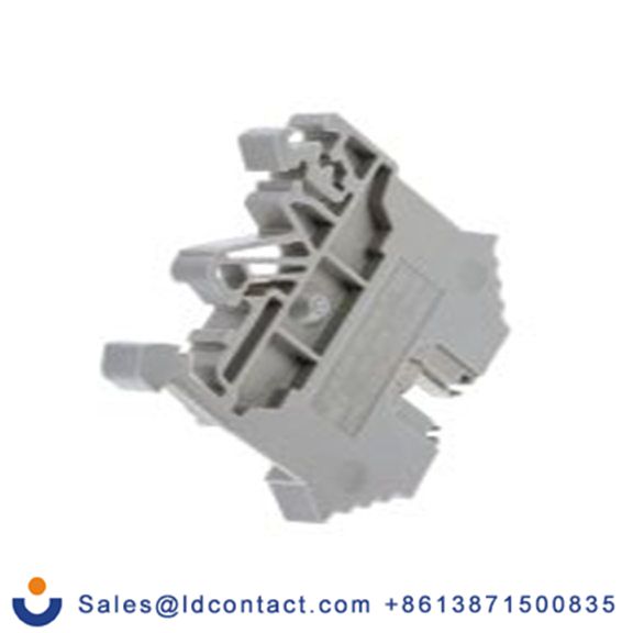 RS PRO,872-5603,1 馈通端子块, 800 V, 2.5 to 2 mm²CSA, 灰色, 1296.2系列 螺钉