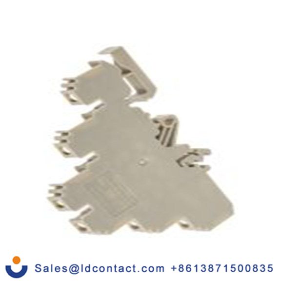 RS PRO,872-5619,3 馈通端子块, 300 V, 米色, 2268.2系列 螺钉