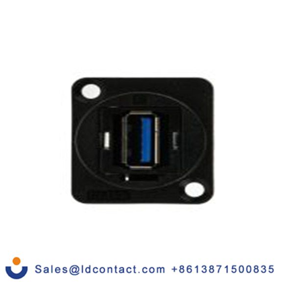 RS PRO,874-1197,USB 连接器, USB A对A型 母插, 1端口, 面板安装 直向 USB 3.0 CP30205N系列