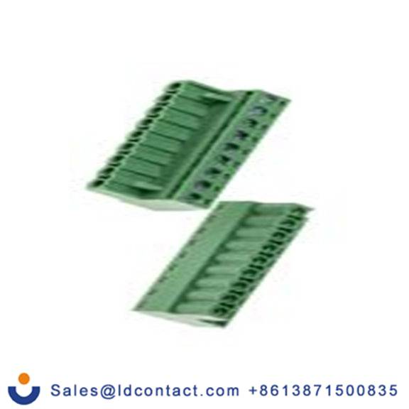 RS PRO,874-4720,9p插拔式接线端子 直向插头, 5mm间距, 15A, 600 V, THT安装, 螺钉端接, 绿色