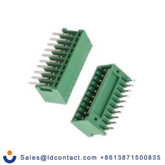 RS PRO,874-5372,10p插拔式接线端子 直角排针, 2.5mm间距, 4.0A, 150.0 v, THT安装, 焊接端接