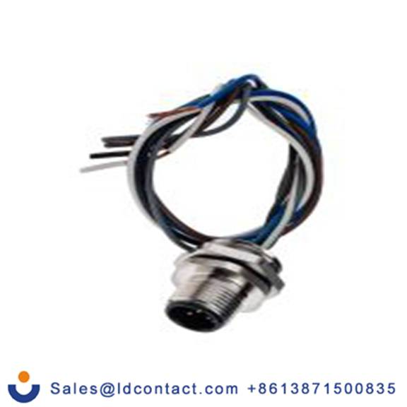 RS PRO,877-1154,M12 圆形连接器 插头, 5芯, 面板安装, 公芯, 60.0 V, IP40, CPM12系列