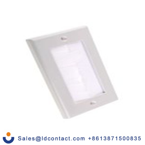 RS PRO,878-1101,, 直插入 双口 面板, 2路, 表面 网络面板接口x121 mmx10 mm 系列