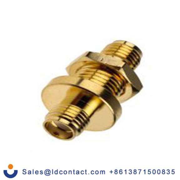 RS PRO,878-2365,射频适配器, 直向, 50 Ω阻抗 母插, 18 GHz, 镀金色 母插 铍铜合金触芯