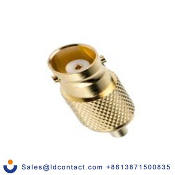 RS PRO,878-2397,射频适配器, 直向, 50 Ω阻抗 母插, 4 GHz, 镀金色 母插 黄铜触芯