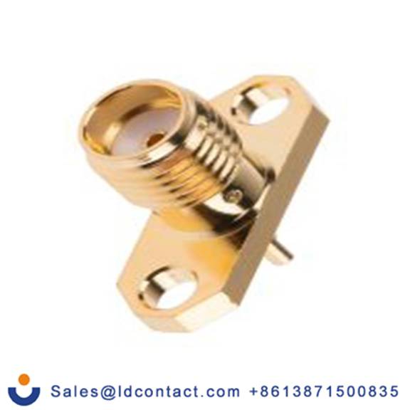 RS PRO,878-2404,SMA 连接器 母插, 50 Ω, 法兰安装, 直向, 用于同轴线 R19系列 焊接