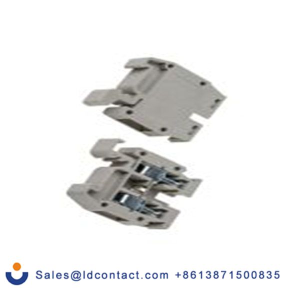 RS PRO,878-7512,1 DIN 导轨端子块, 400 V, 4 mm²CSA, 黑色, 米色, 蓝色, 灰色, 橙色, 红色, 白色, CDU 4系列 螺钉