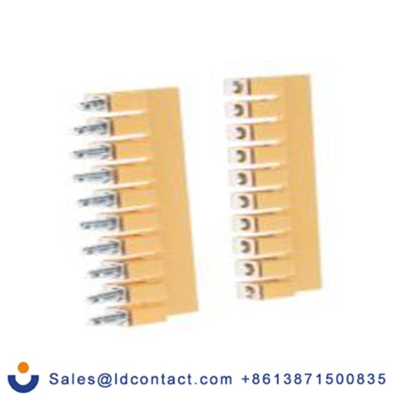 RS PRO,878-7572,螺旋夹端子板 跨接条, 尼龙 66制, 黄色, CQV系列