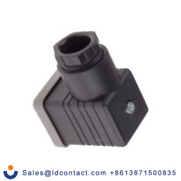 RS PRO,896-2105,电磁阀插头, DIN 43650 A型, 母座, 3P+E, 250 V 交流, 10A, PG11格兰头, 黑色