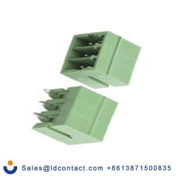 RS PRO,897-1020,3p插拔式接线端子 直向排针, 3.5mm间距, 10.0A, 200.0 v, THT安装, 焊接端接