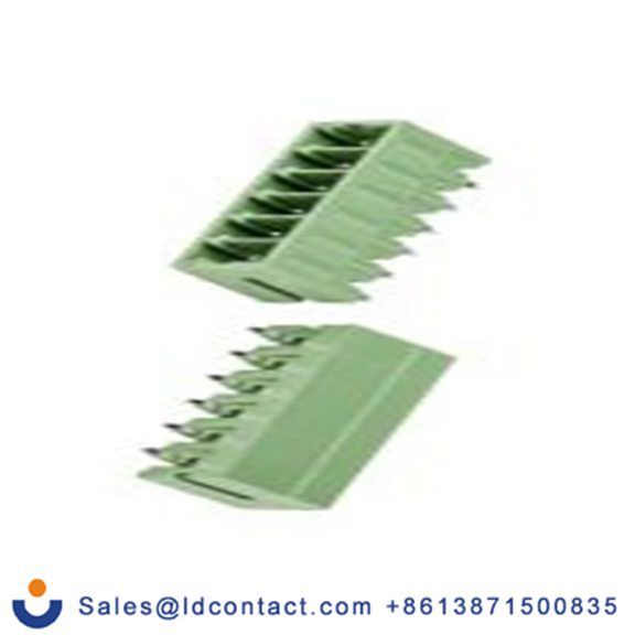 RS PRO,897-1036,6p插拔式接线端子 直向排针, 3.5mm间距, 10.0A, 200.0 v, THT安装, 焊接端接