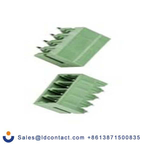 RS PRO,897-1039,4p插拔式接线端子 直向排针, 3.5mm间距, 10.0A, 200.0 v, THT安装, 焊接端接