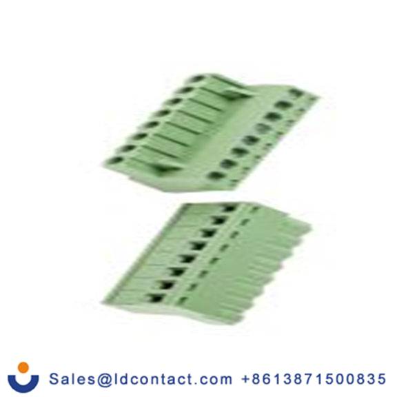 RS PRO,897-1171,8p插拔式接线端子 直角插头, 5mm间距, 15A, 300 V, THT安装, 螺钉端接, 绿色