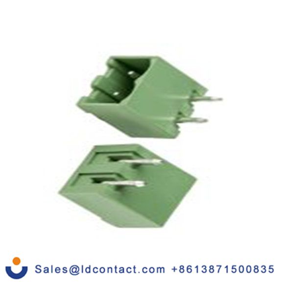 RS PRO,897-1183,2p 1排 可插式端子块 直角, 5 mm间距, 250 V, 通孔安装 覆盖 CTB9352系列