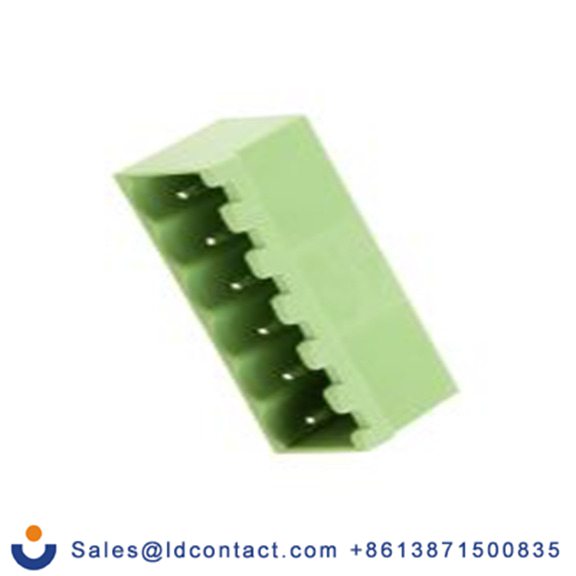 RS PRO,897-1193,6p 1排 可插式端子块 直角, 5 mm间距, 250 V, 通孔安装 覆盖 CTB9352系列