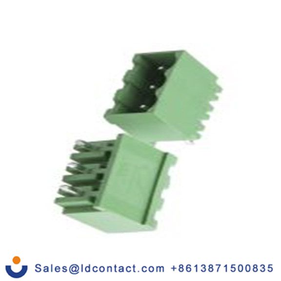 RS PRO,897-1247,3p插拔式接线端子 直向排针, 5.08mm间距, 15.0A, 300.0 v, THT安装, 焊接端接