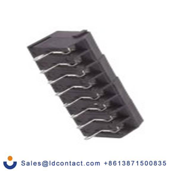 RS PRO,897-1354,PCB端子排, 8p, 3.5mm间距, 6A, 300 V, THT安装, 螺钉端接, 直向, 黑色