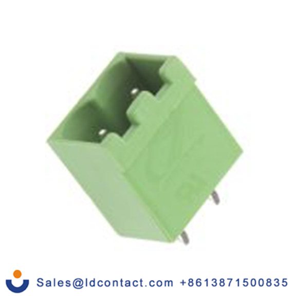 RS PRO,897-1367,2p插拔式接线端子 直向排针, 5.0mm间距, 15.0A, 250.0 v, THT安装, 焊接端接